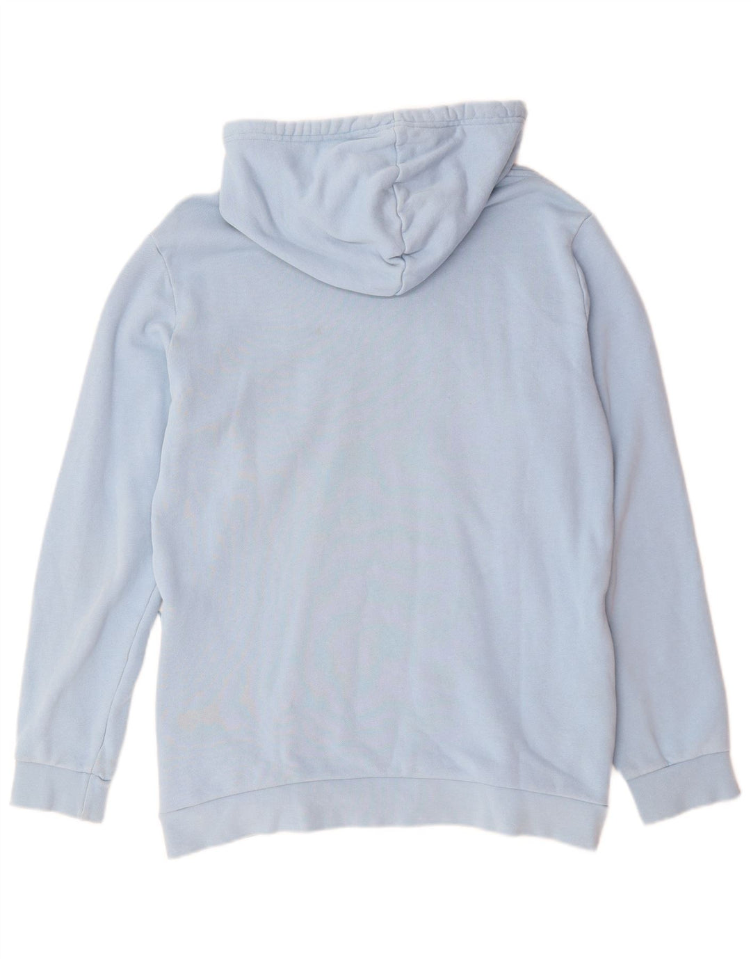 Ανδρικό γραφικό κουκούλα ADIDAS, μεσαίο μπλε βαμβακερό