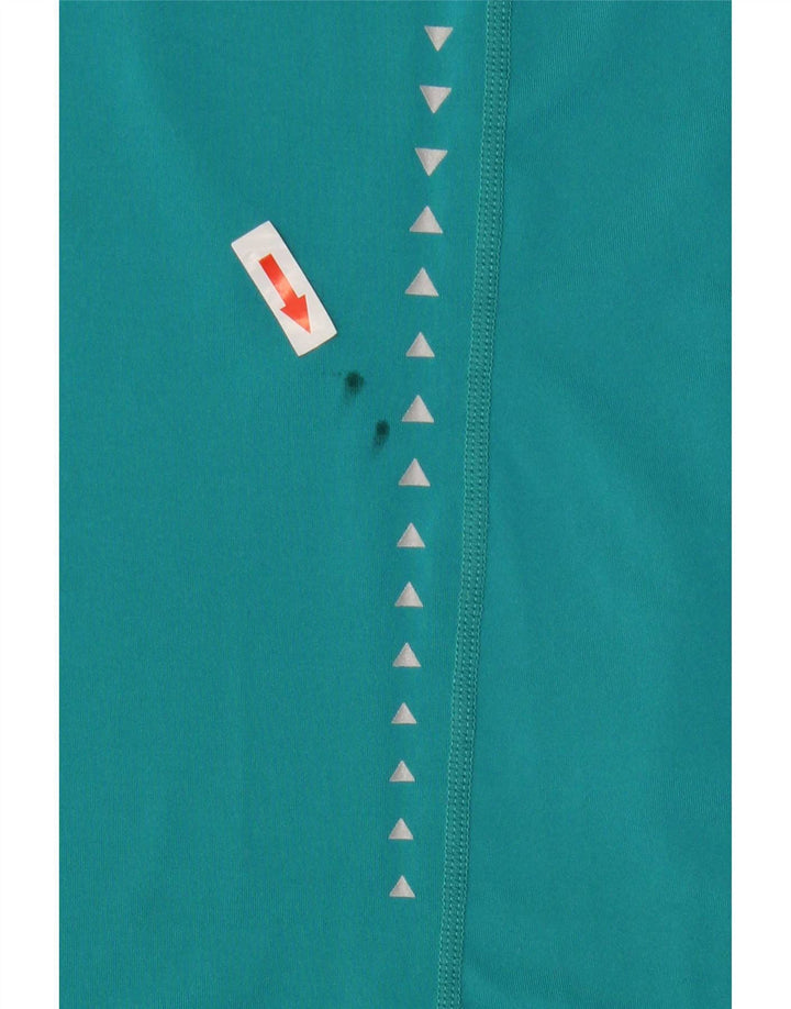 Mountain Warehouse Womens T-Shirt Top UK 18 XL Turquoise Polyester
