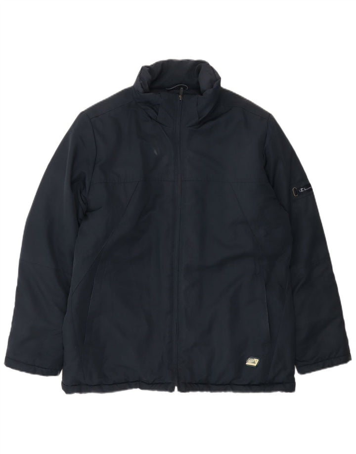 Ανδρικό μπουφάν Champion Windbreaker UK 36 Small Navy Blue Polyester