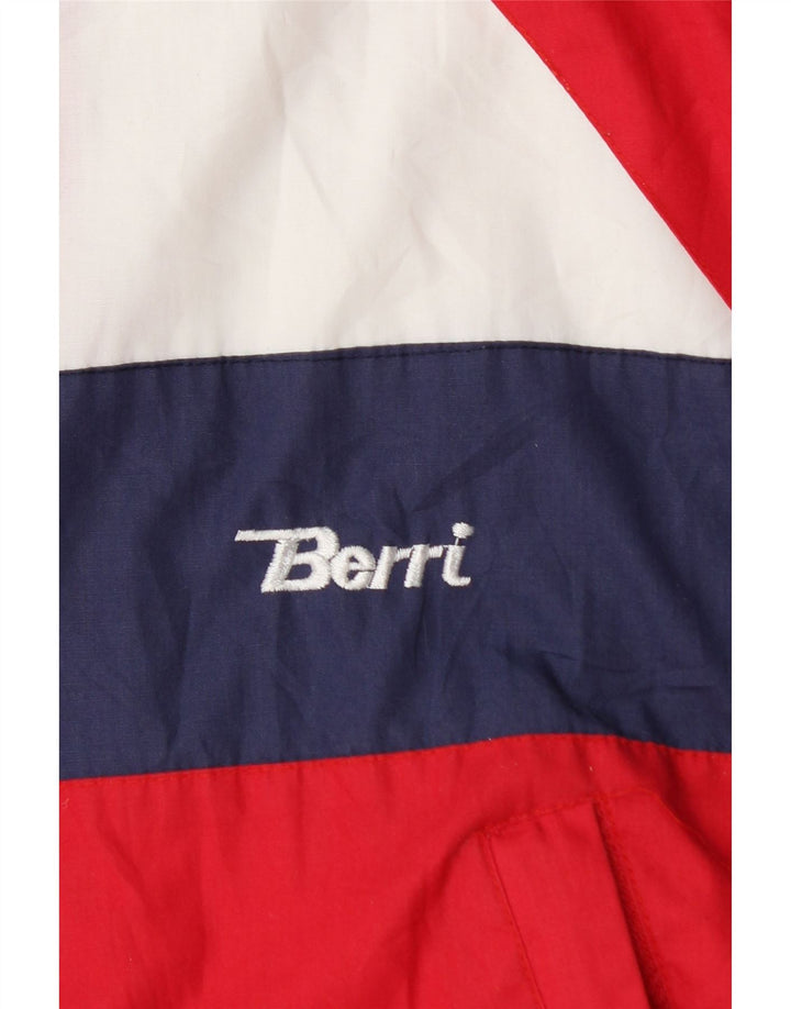 Ανδρική φόρμα γραφική Berri Top Jacket XL Red Colourblock
