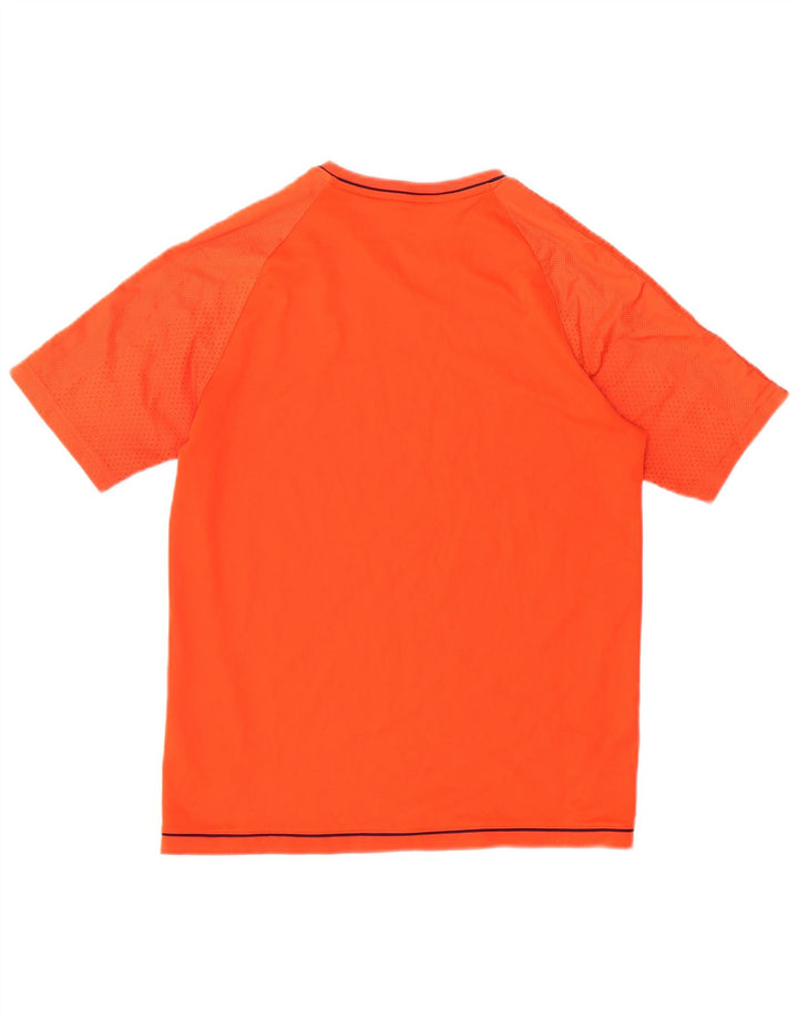 Adidas Boys Climacool T-Shirt 15-16 ετών πορτοκαλί πολυεστέρας