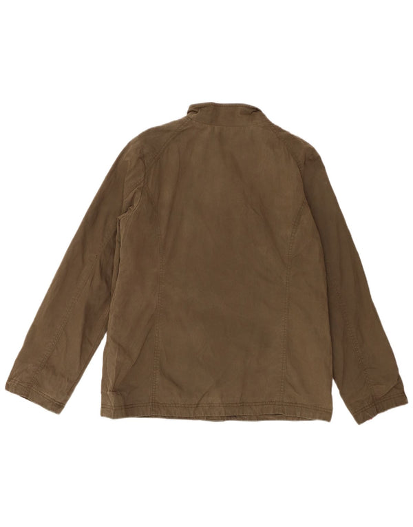 Boden Γυναικείο Utility Jacket UK 12 Medium Khaki Cotton