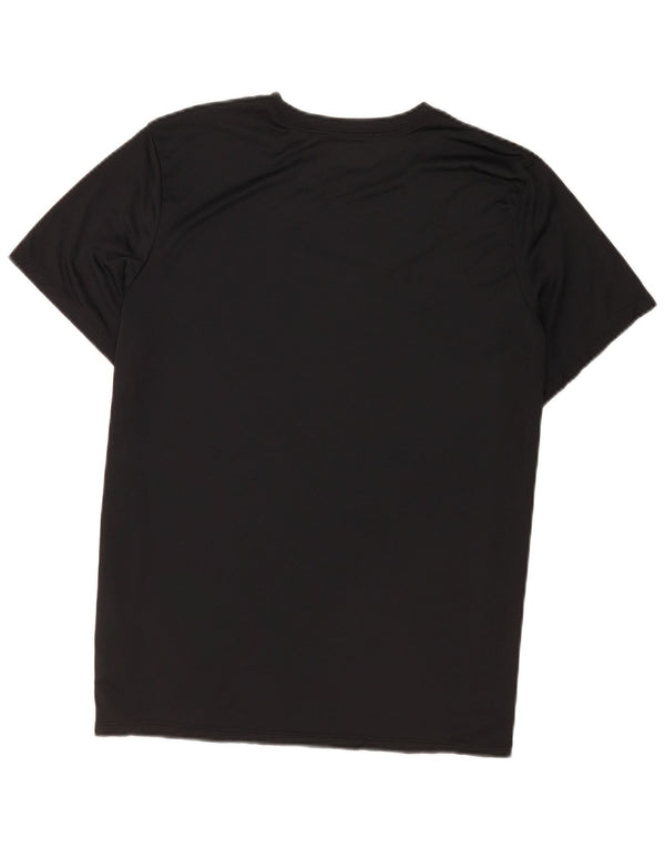 Γυναικείο γραφικό μπλουζάκι Nike Top UK 18 XL Black Polyester Sports