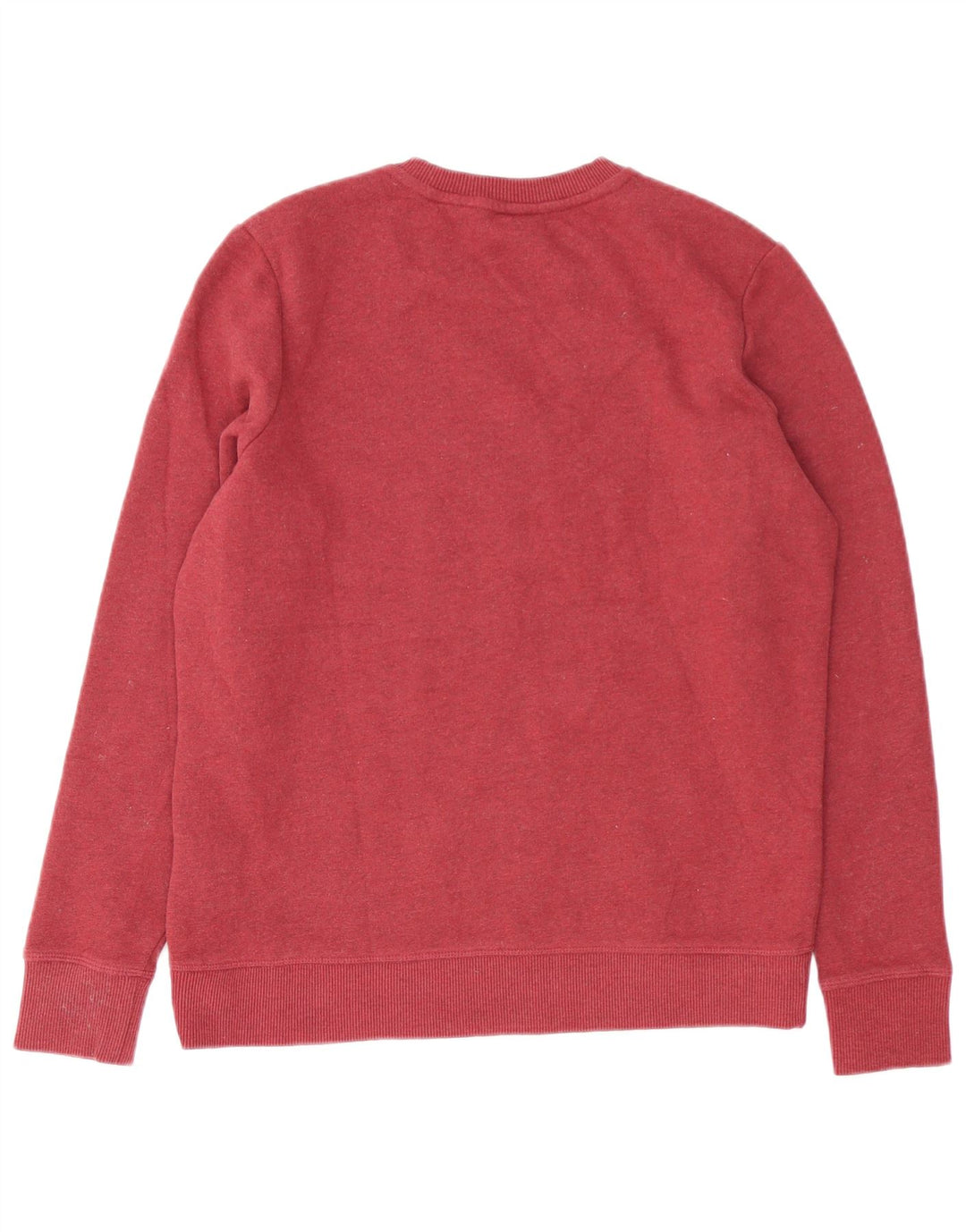 Superdry γυναικεία φούτερ υπερμεγέθη Jumper UK 10 Small μπορντό βαμβακερό