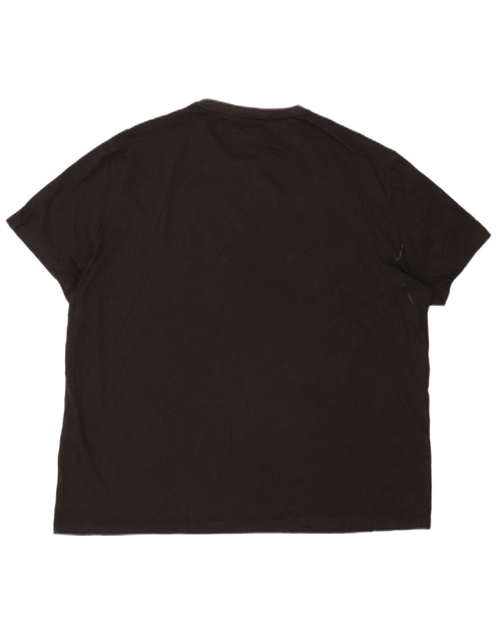 Armani Exchange Ανδρικό T-Shirt κανονικό γραφικό τοπ 2XL μαύρο