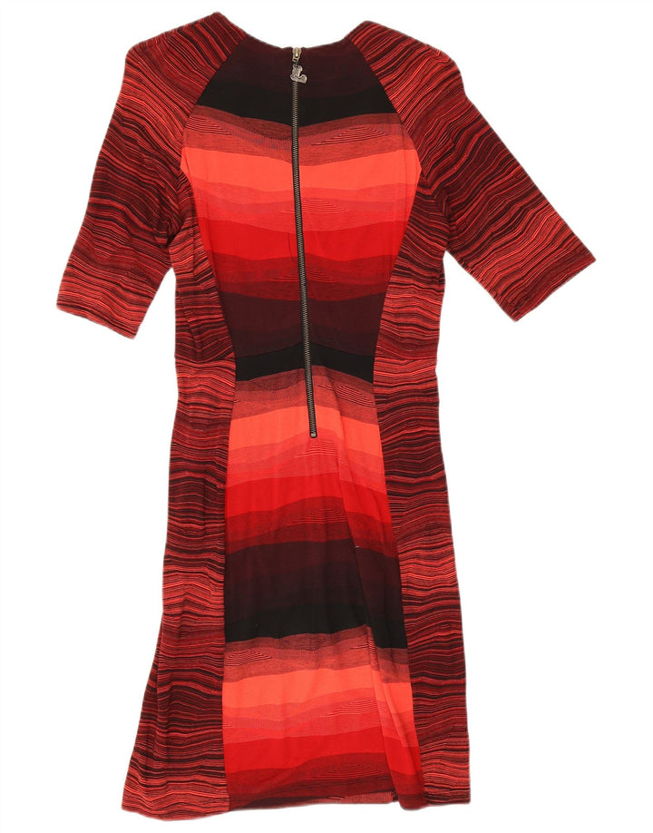 Desigual γυναικείο φόρεμα με θήκη UK 10 Small Red ριγέ