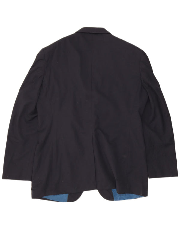 Marks & Spencer Mens Autograph Blazer Jacket UK 38 Medium Navy Blue