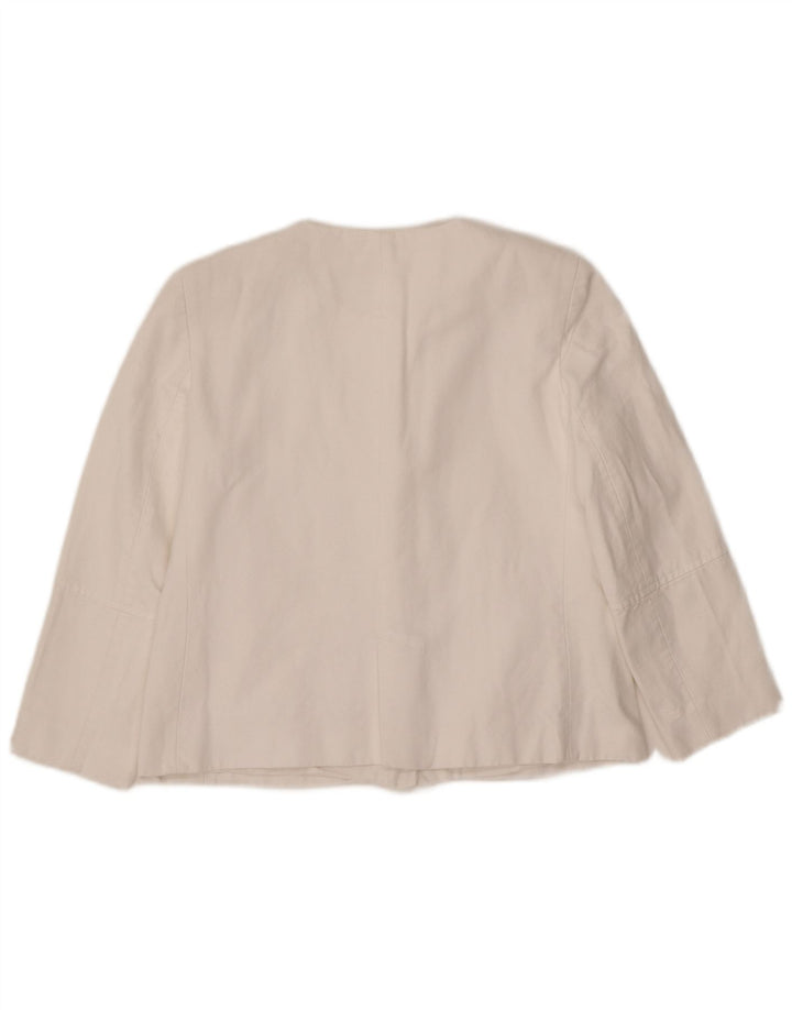 ZARA Γυναικείο Μπουφάν UK 6 XS Λευκό