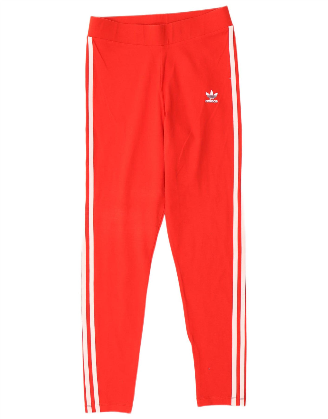 Γυναικείο κολάν Adidas UK 14 Μεσαίο κόκκινο βαμβακερό
