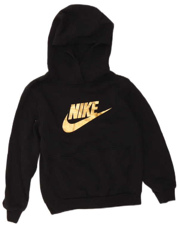 Nike Boys Graphic Hoodie Jumper 10-11 ετών, μεσαίο μαύρο βαμβακερό