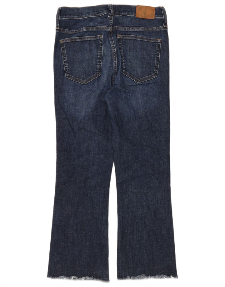 J. CREW Γυναικεία Billie Demi Crop Bootcut Jeans W26 L25 Blue