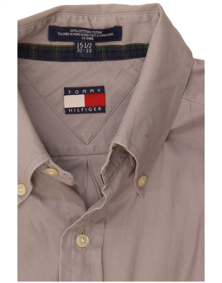 Ανδρικό πουκάμισο Tommy Hilfiger Size 15 1/2 Medium Grey Cotton