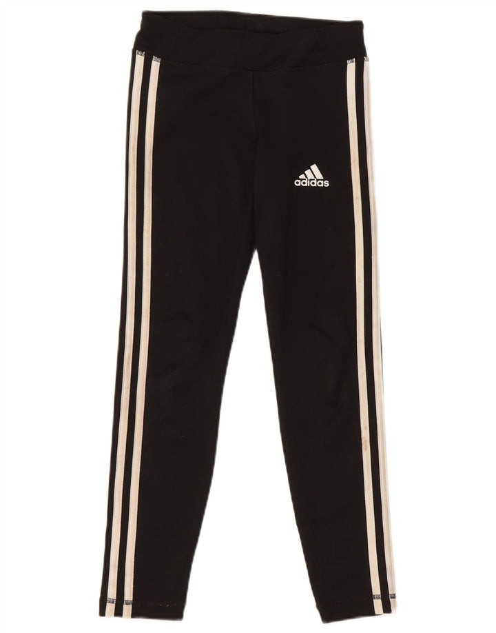 Κοριτσίστικα κολάν Adidas 9-10 ετών μαύρο πολυεστέρα