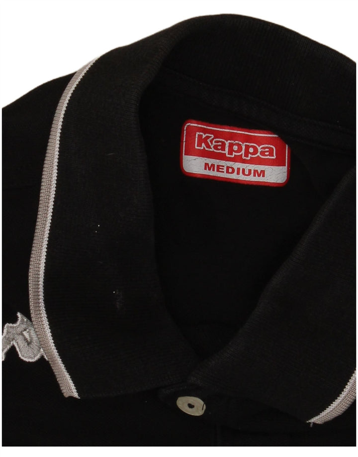 KAPPA Ανδρικό Πόλο Μπλουζάκι Μεσαίο Μαύρο
