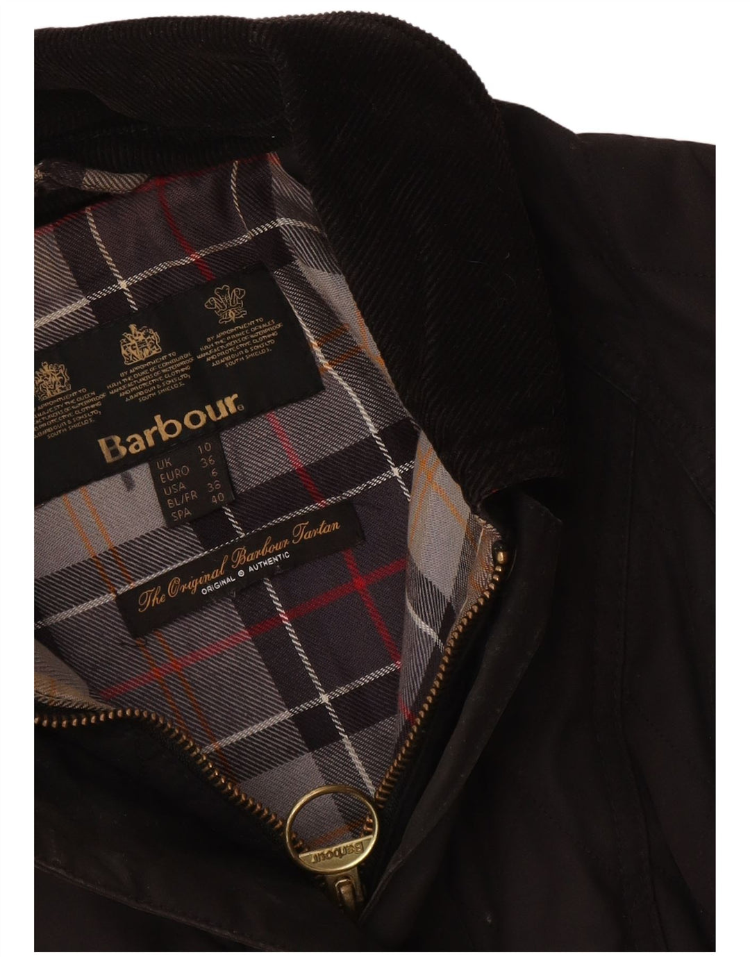 Γυναικείο καπιτονέ μπουφάν Barbour UK 10 Small Black