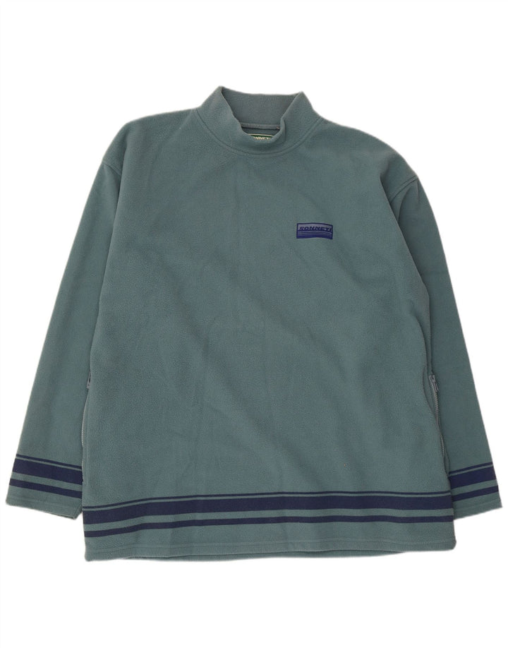 SONNETI Ανδρικό Fleece Jumper 4XL Μπλε Ριγέ Πολυεστέρας