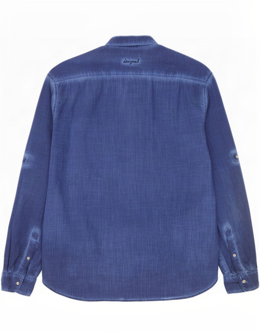 Ανδρικό γραφικό πουλόβερ Desigual πουκάμισο 2XL Navy Blue βαμβακερό