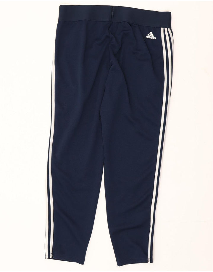 Γυναικεία αθλητική φόρμα Adidas Παντελόνι UK 16/18 Large Navy Blue Polyester