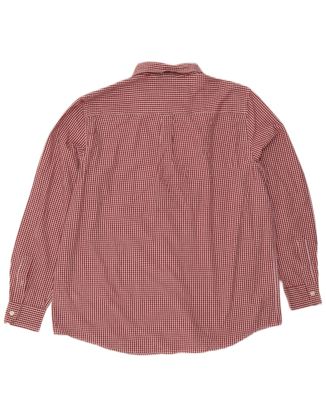 Chaps Ανδρικό πουκάμισο XL Κόκκινο βαμβακερό Gingham