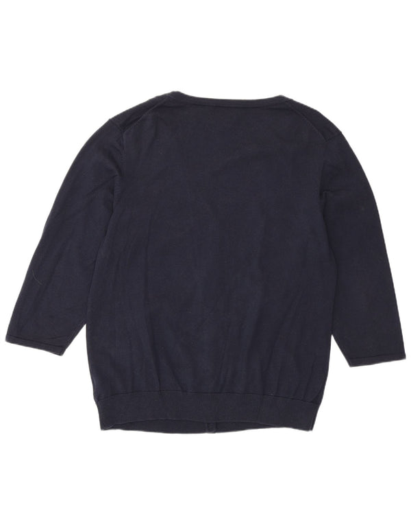 Tommy Hilfiger Γυναικείο Ζακέτα με 3/4 μανίκια UK 20 2XL Navy Blue