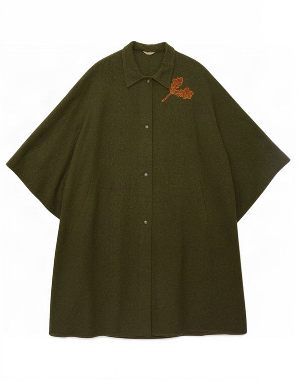 Marella Γυναικείο Παλτό Cape UK 10 Small Green