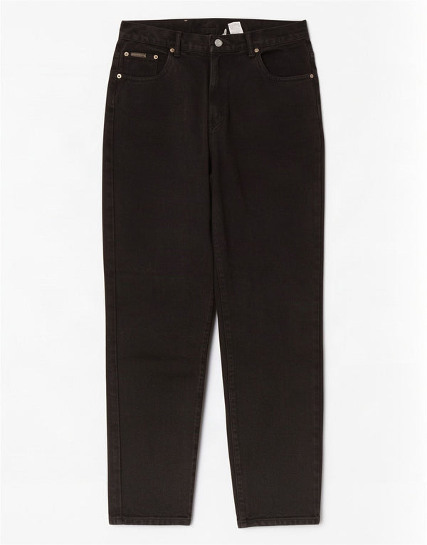 Calvin Klein Γυναικείο Ψηλόμεσο Τζιν US 12 Large W28 L29 Μαύρο