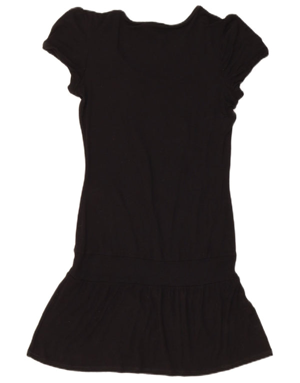 Liu Jo Γυναικείο γραφικό φόρεμα μέσης UK 8 Small μαύρο