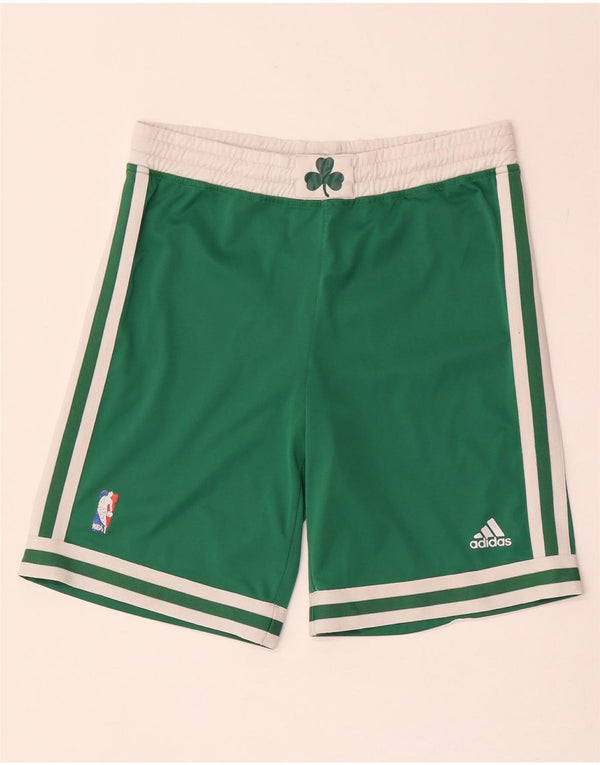 Adidas Boys Boston Celtics Sport σορτς 11-12 ετών Πράσινο Colourblock