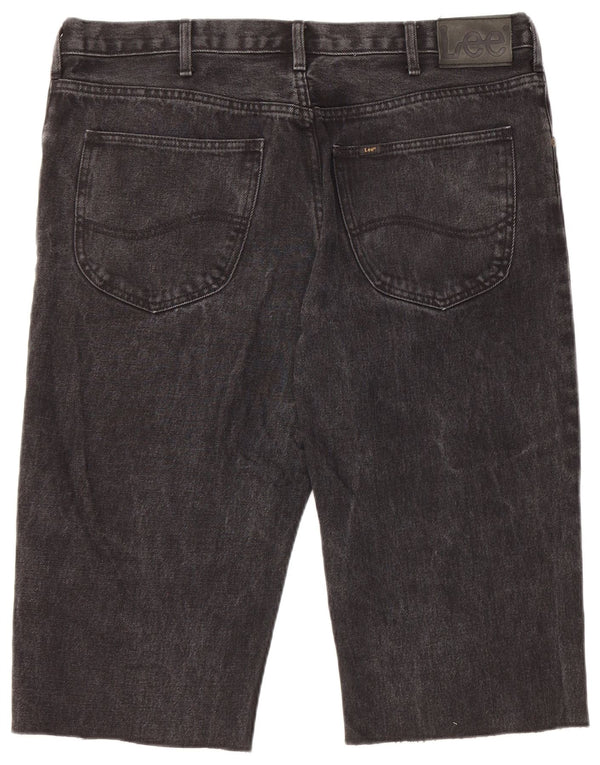 Ανδρικό τζιν σορτς Lee Brooklyn Comfort W38 XL μαύρο βαμβακερό