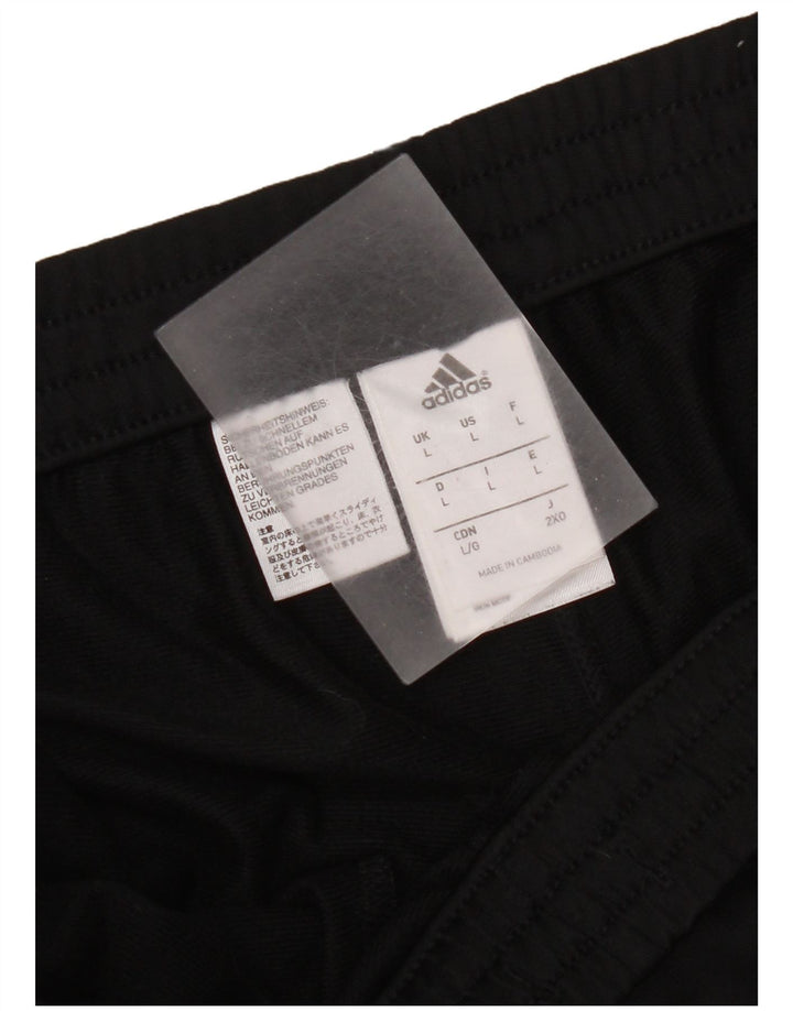 Ανδρική φόρμα Adidas Παντελόνι Joggers Μεγάλο Μαύρο Πολυεστέρα