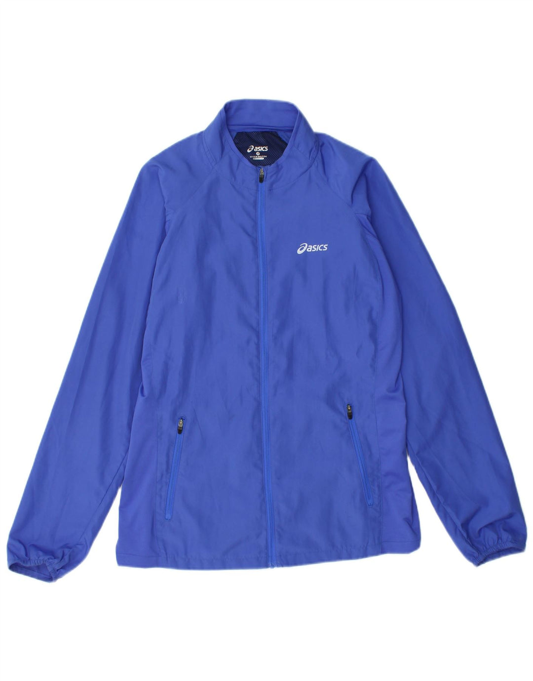 Γυναικεία αθλητική φόρμα ASICS Top Jacket UK 12 Medium Blue Polyester