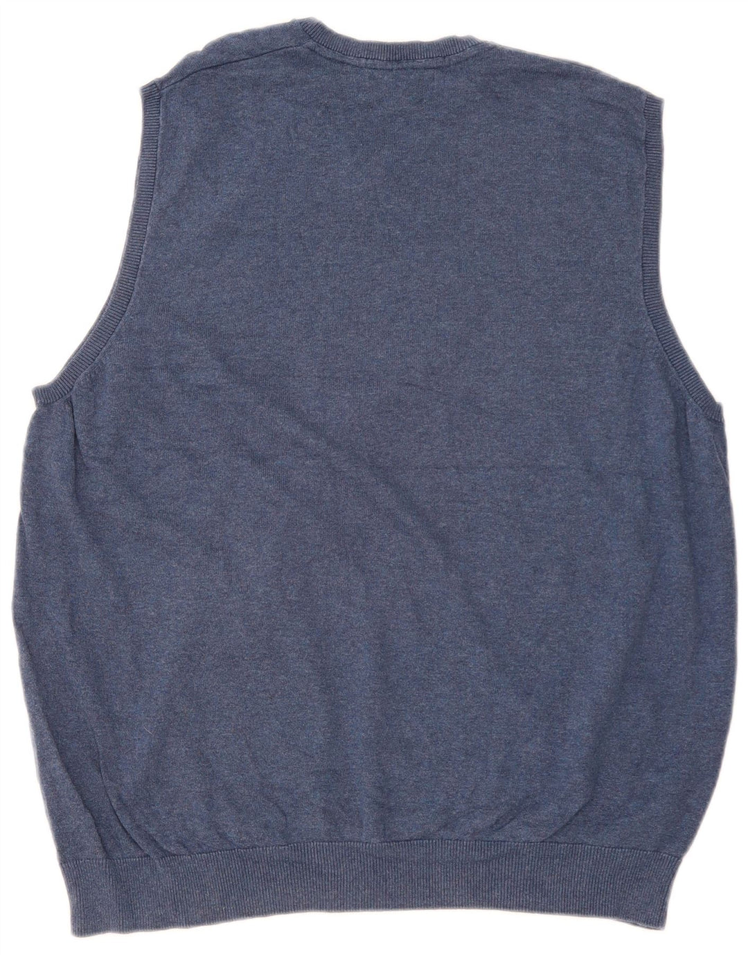 Marks & Spencer Ανδρικό γιλέκο Tank Top 2XL Navy Blue Cotton