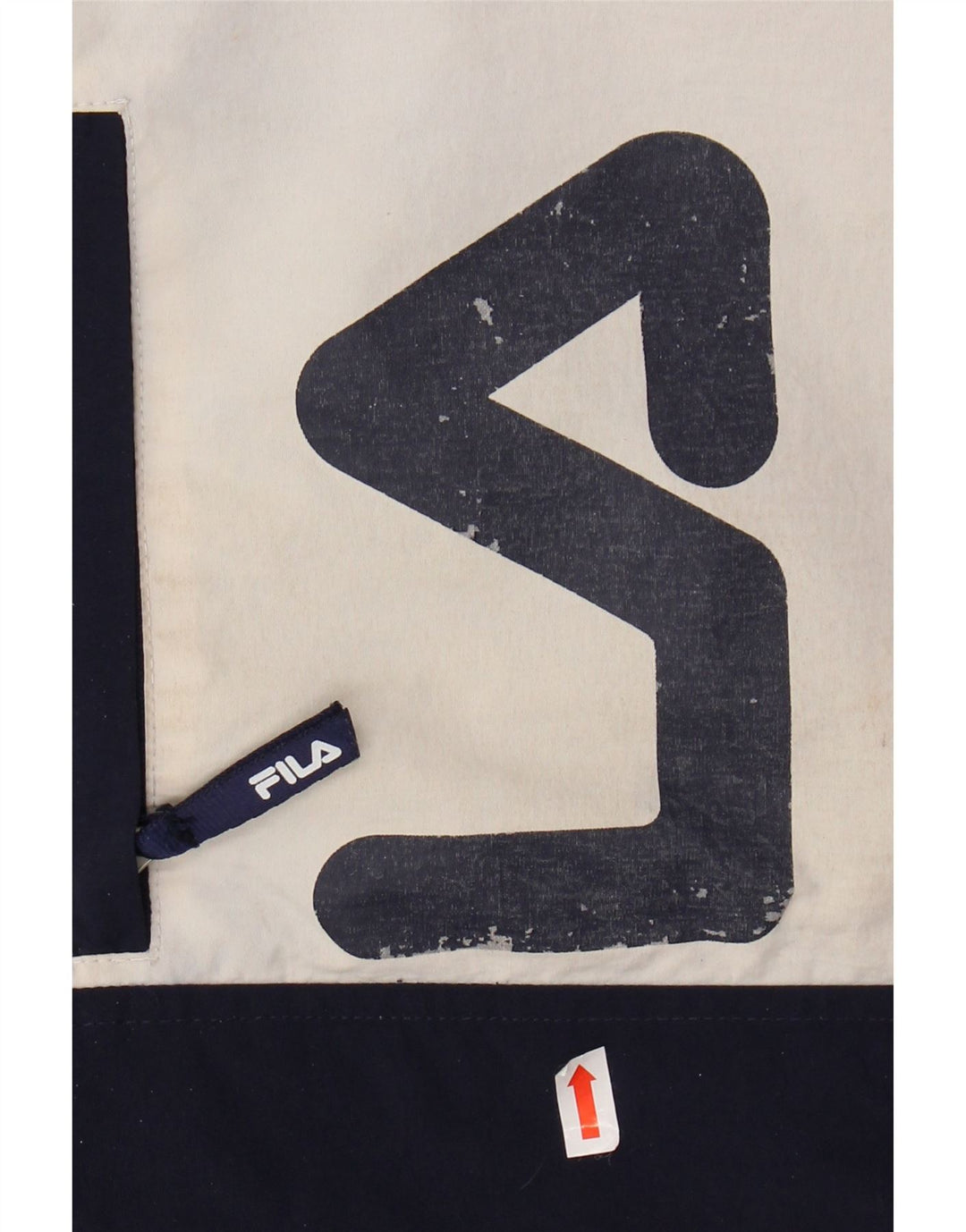 Ανδρικό γραφικό μπουφάν FILA Windbreaker UK 44 2XL πολύχρωμο μπλοκ