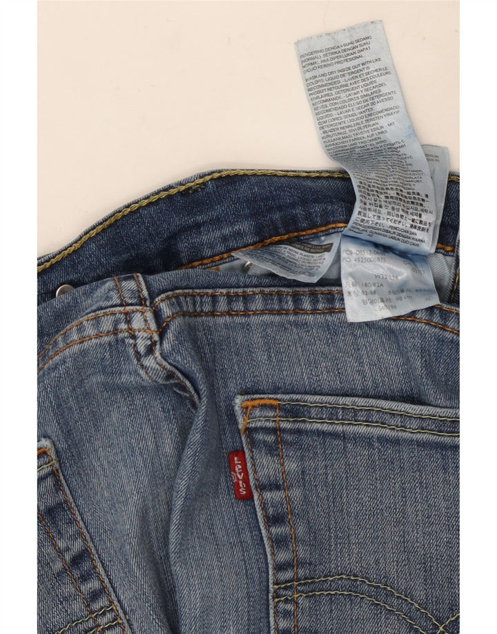 Ανδρικό τζιν LEVI'S Slim W32 L34 Μπλε βαμβακερό