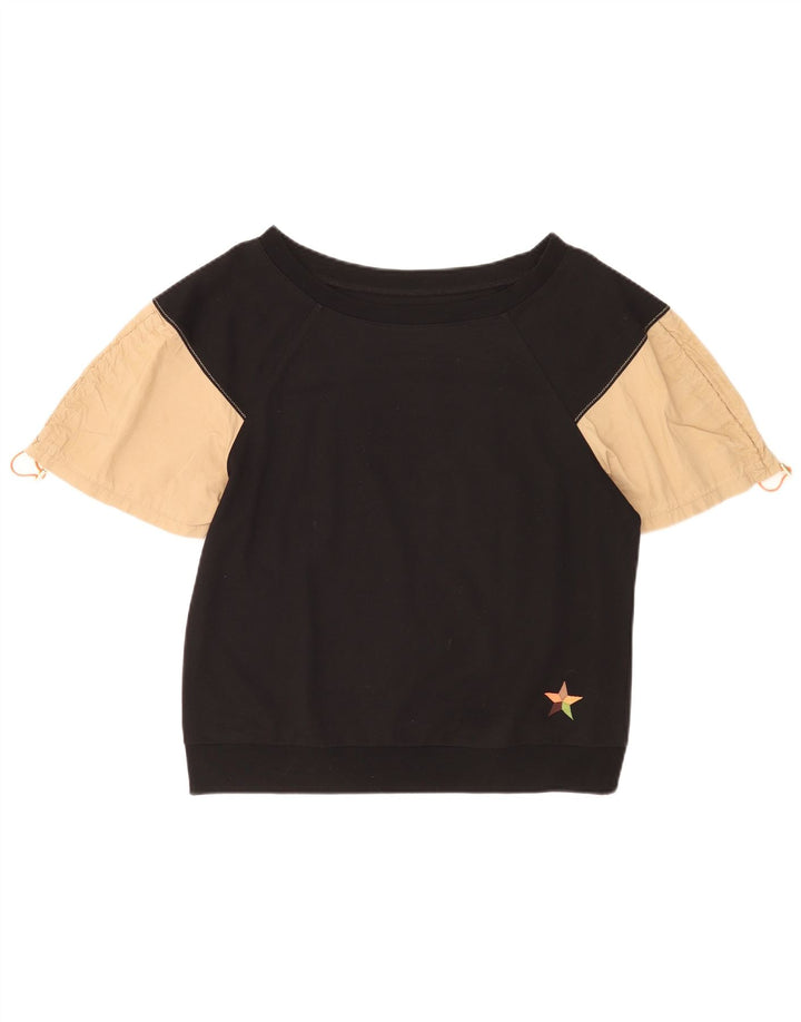 Γυναικεία φούτερ Benetton Jumper UK 16 Large Black Colourblock