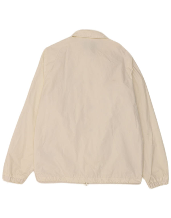 Carhartt Ανδρικό γραφικό μπουφάν βροχής UK 38 Medium White Nylon