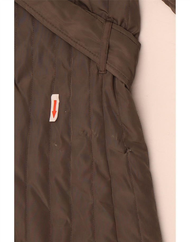 Michael Kors Γυναικείο Καπιτονέ μπουφάν UK 18 XL καφέ πολυεστέρας