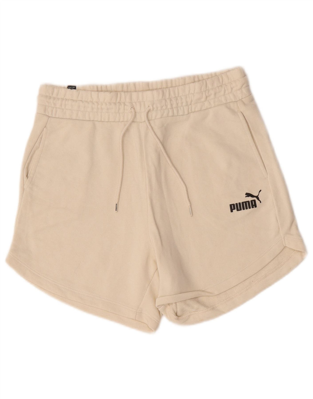 Γυναικείο αθλητικό σορτς Puma UK 14 Βαμβακερό μεσαίο μπεζ