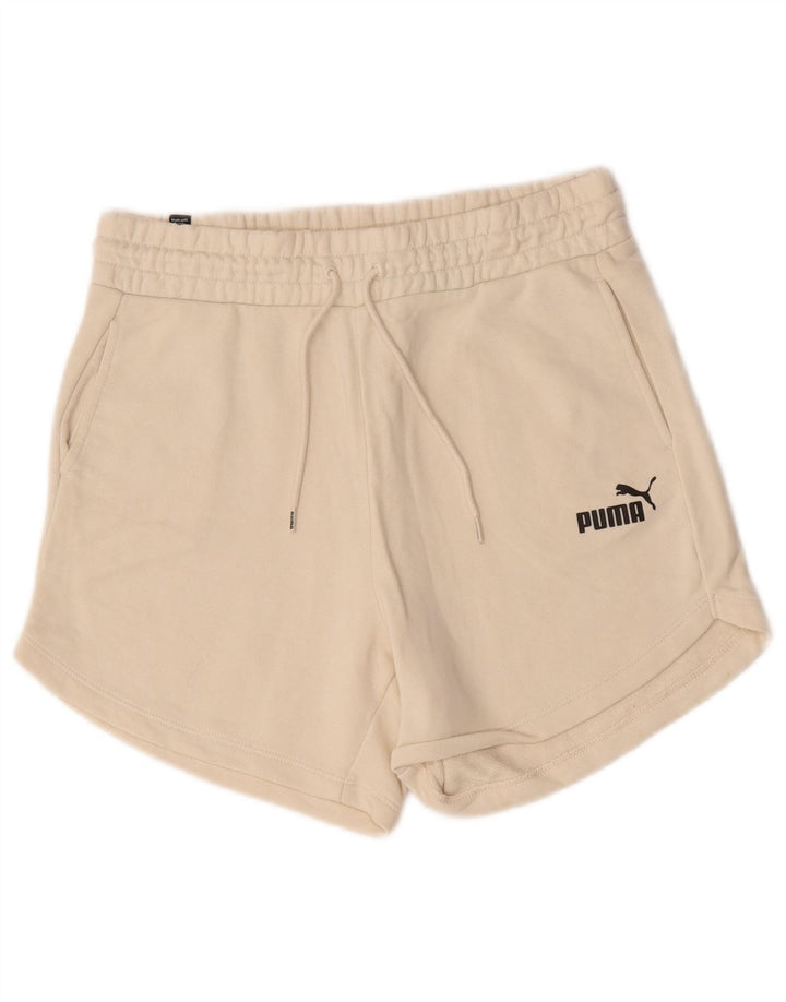 Γυναικείο αθλητικό σορτς Puma UK 14 Βαμβακερό μεσαίο μπεζ