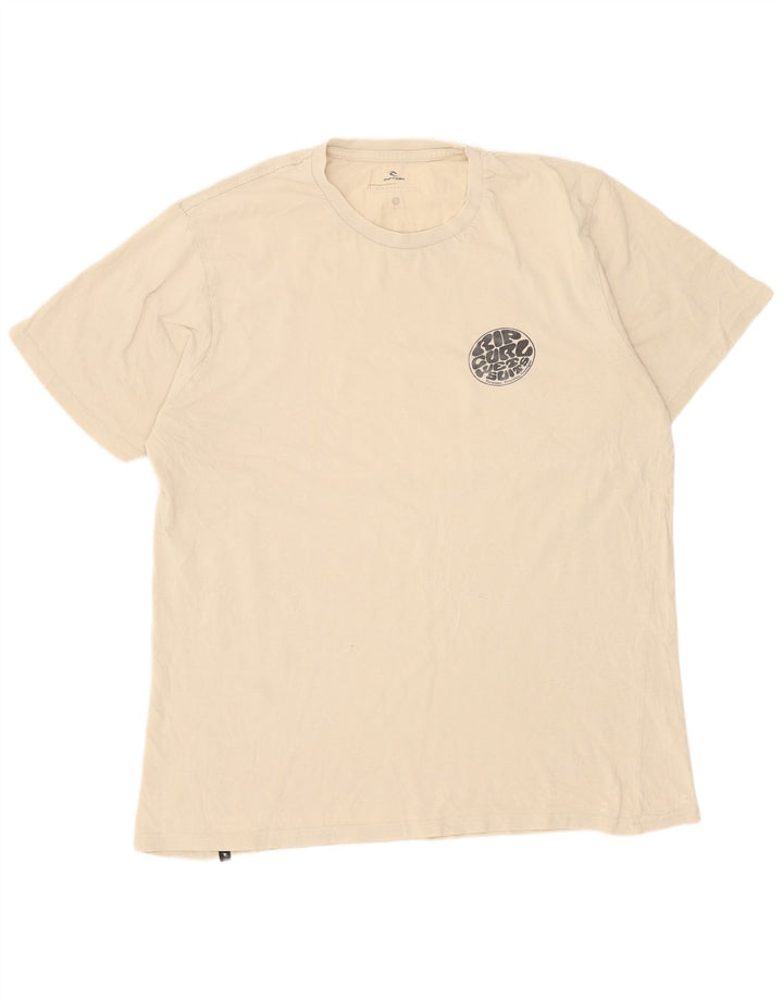Ανδρικό T-Shirt Rip Curl Top Large Beige
