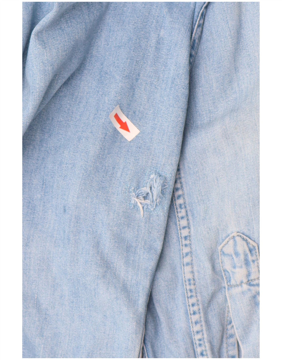 Ανδρικό τζιν πουκάμισο Levi's μεγάλο μπλε βαμβακερό