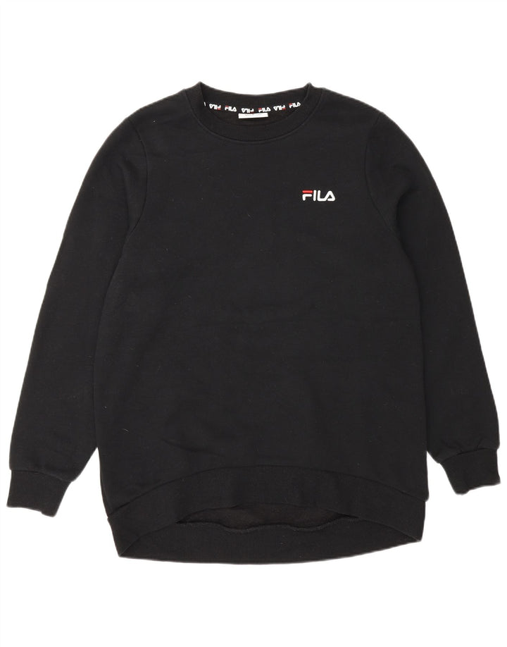 Fila Γυναικεία Φούτερ Jumper UK 10 Small Black Cotton