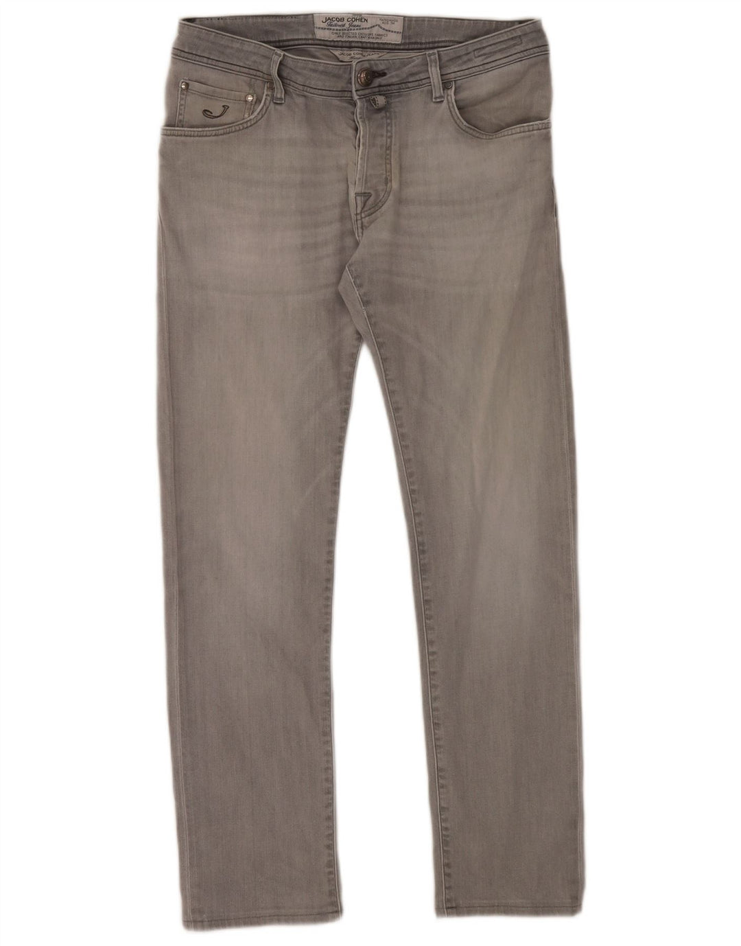 Jacob Cohen Ανδρικό Slim Jeans W34 L30 Γκρι βαμβακερό