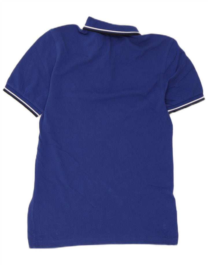 Fred Perry Ανδρικό Πόλο Μπλουζάκι Μικρό Μπλε Βαμβακερό