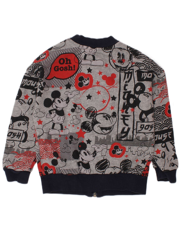 Top μπουφάν ADIDAS Baby Boys Mickey Mouse φόρμα 18-24 μηνών γκρι