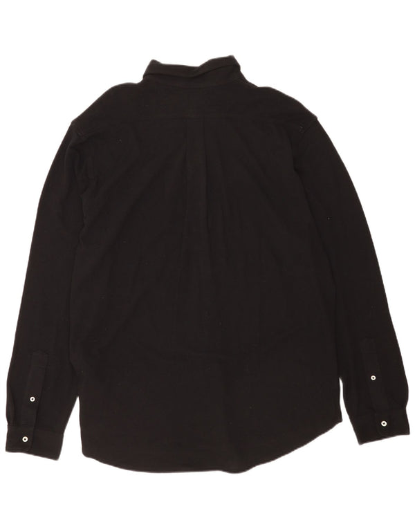Polo Ralph Lauren Mens Featherweight Mesh Shirt XL Black Cotton