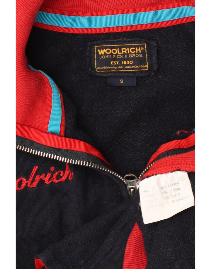Ανδρική φόρμα φόρμας Woolrich με γραφικό τοπ μπουφάν Μικρό μπλε μπλε χρώματος