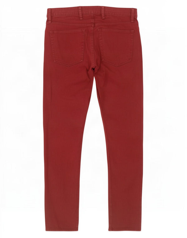 Ανδρικό κοτλέ παντελόνι Gap Slim Fit W36 L30 Βαμβακερό μπορντό