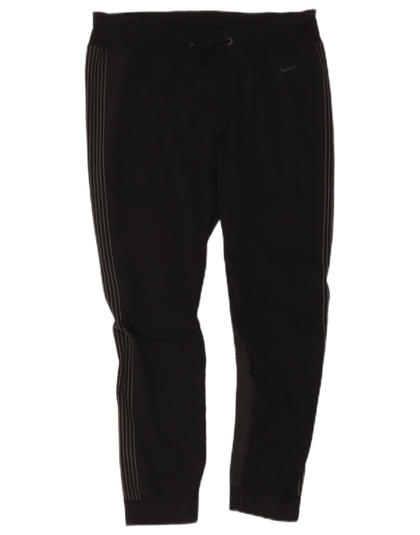 Γυναικεία φόρμα Nike Dri Fit Capri Παντελόνια Joggers UK 14 Medium Black