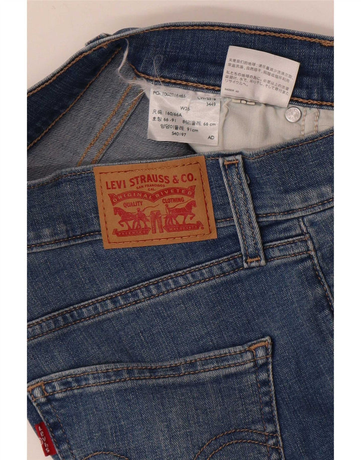 Γυναικείο τζιν σορτς Levi's Distressed W26 Small Blue